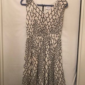 Misa Los Angeles black and white dress